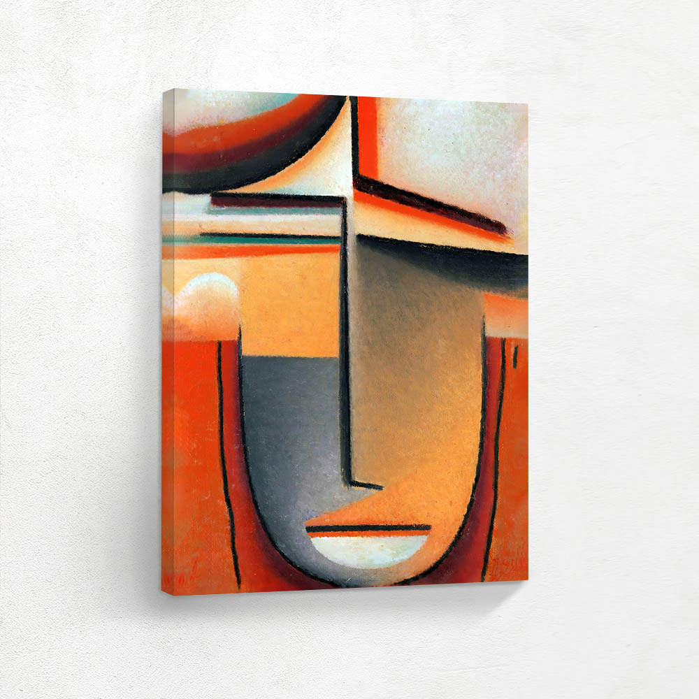 Abstract Head Tragic