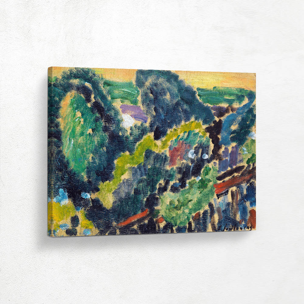 Landscape on Lake Geneva