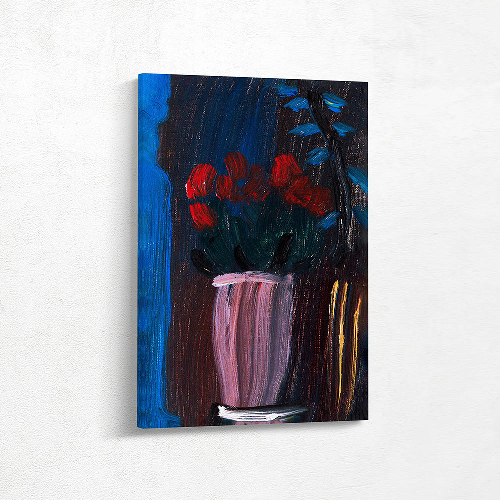 Still Life Cyclamen Blooming