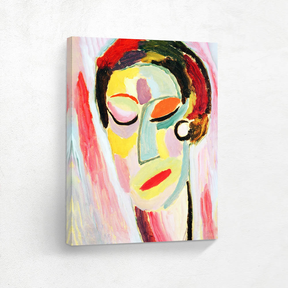 Mystical Head Closed Eyes