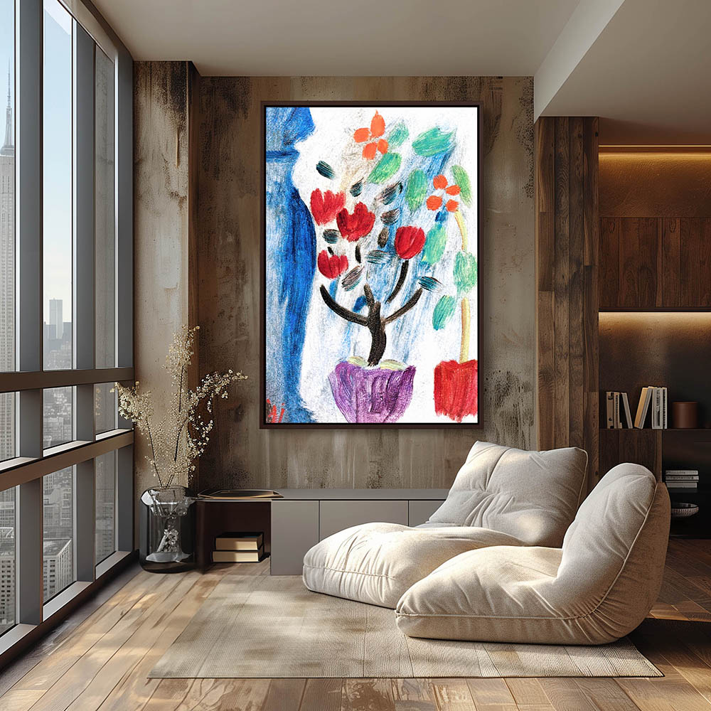 Large Still LIfe Flowers - Image 3