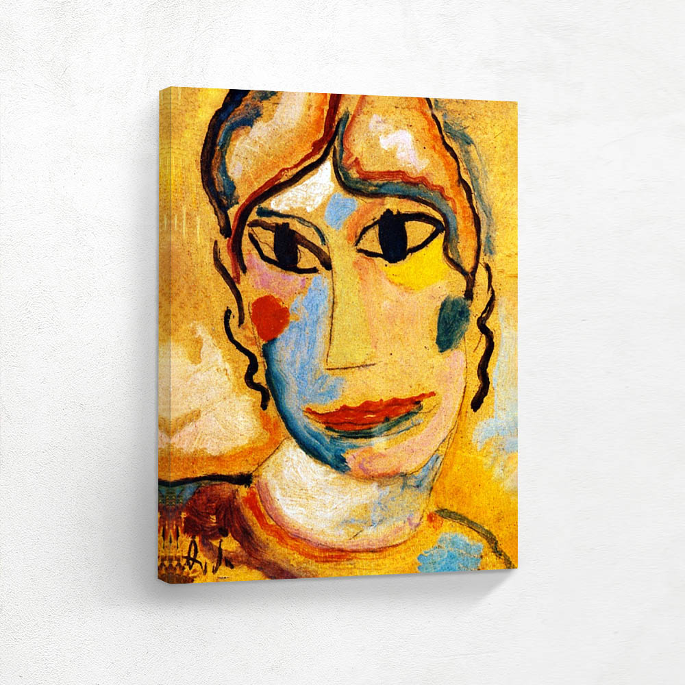 Mystical Head, Head of a Woman