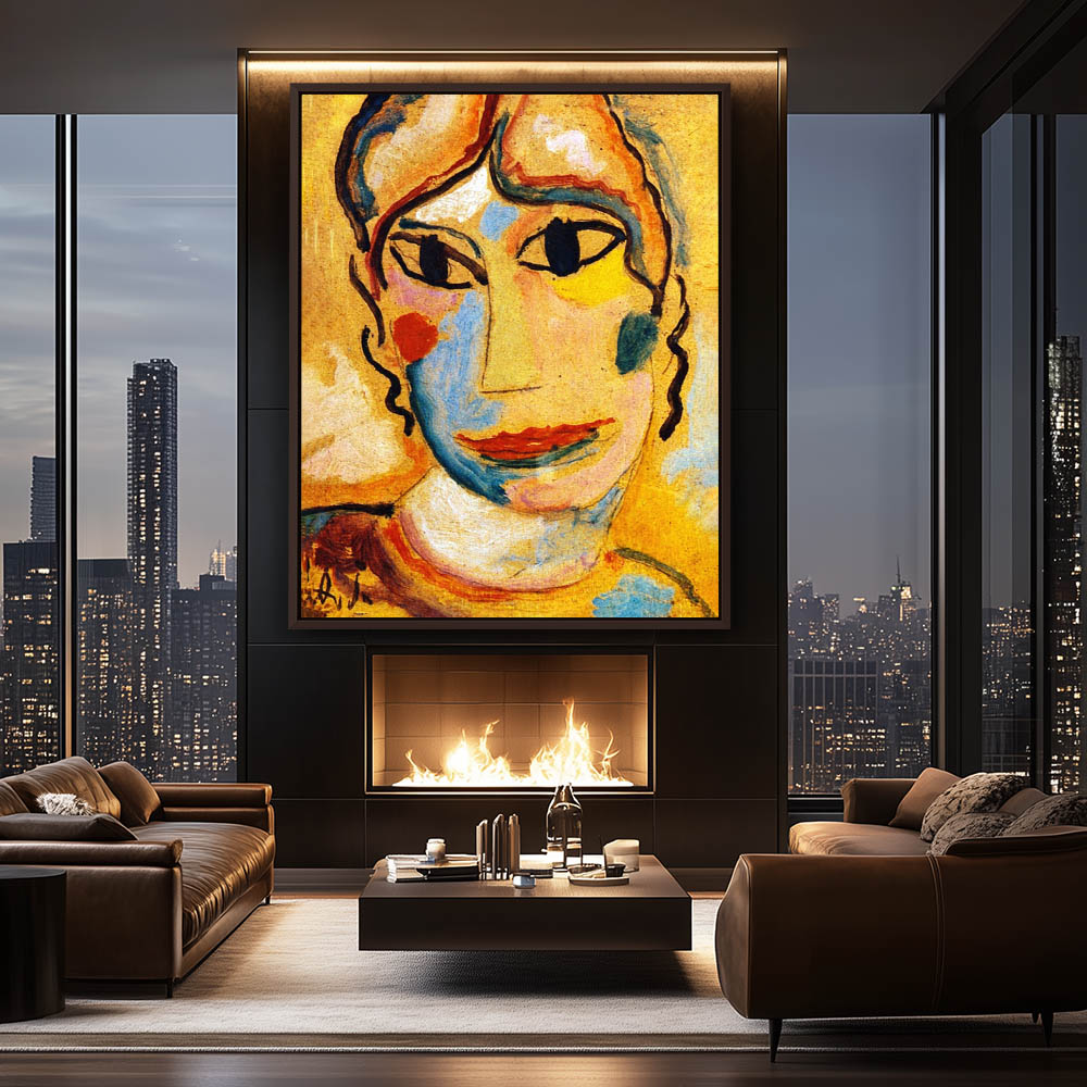 Mystical Head, Head of a Woman - Image 3