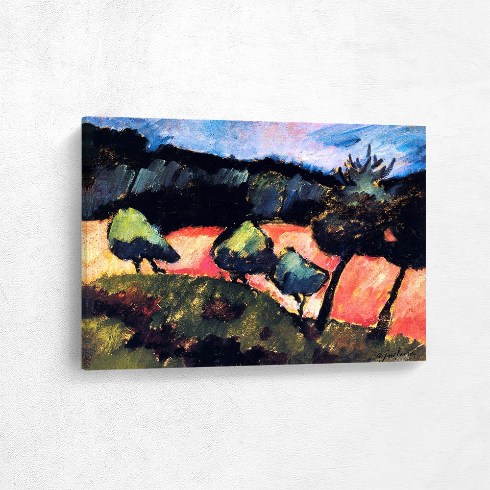 Trees and Dunes at Prerow