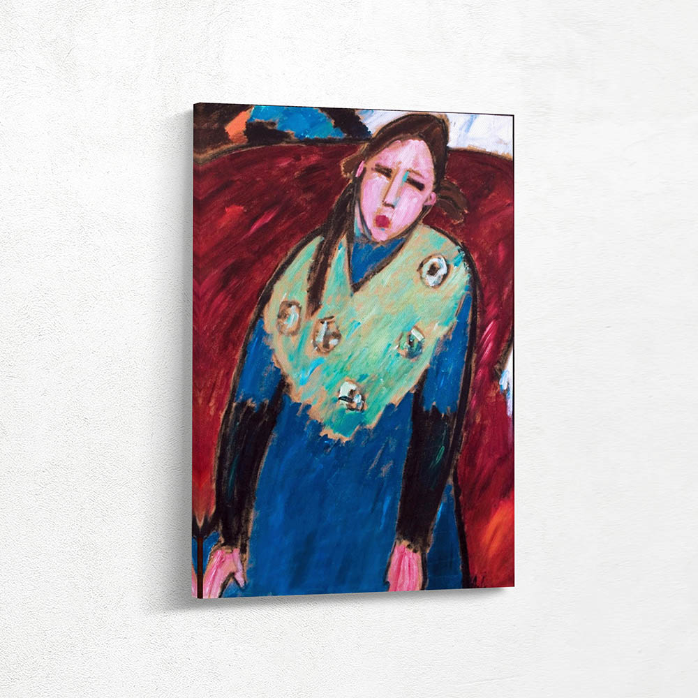 Girl with Green Stole