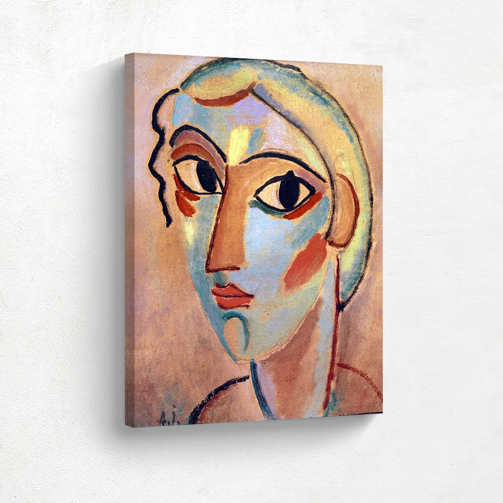 Mystical Head Girls Head Half Sided