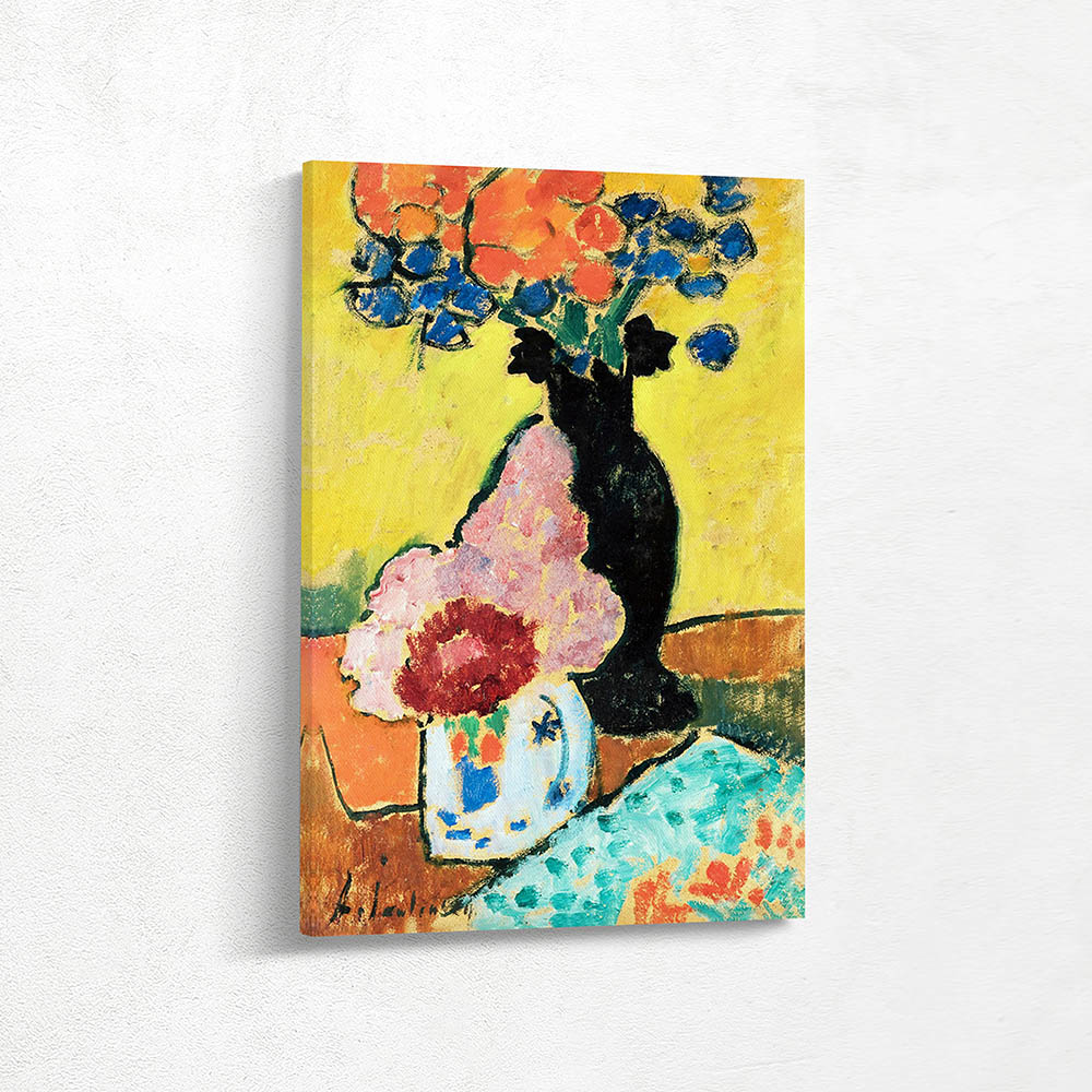 Still Life with Black Vase