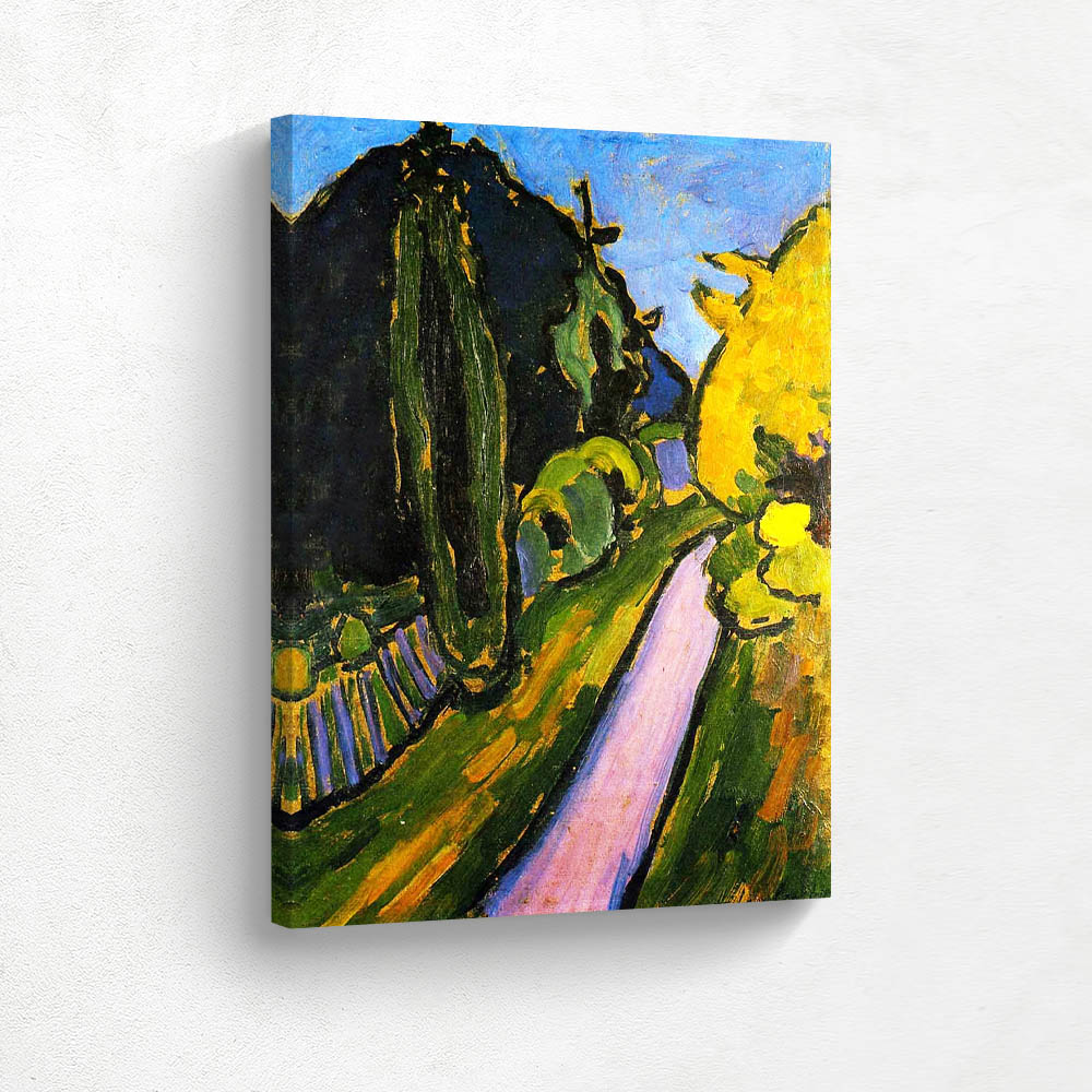 Ascending Path into the Evening