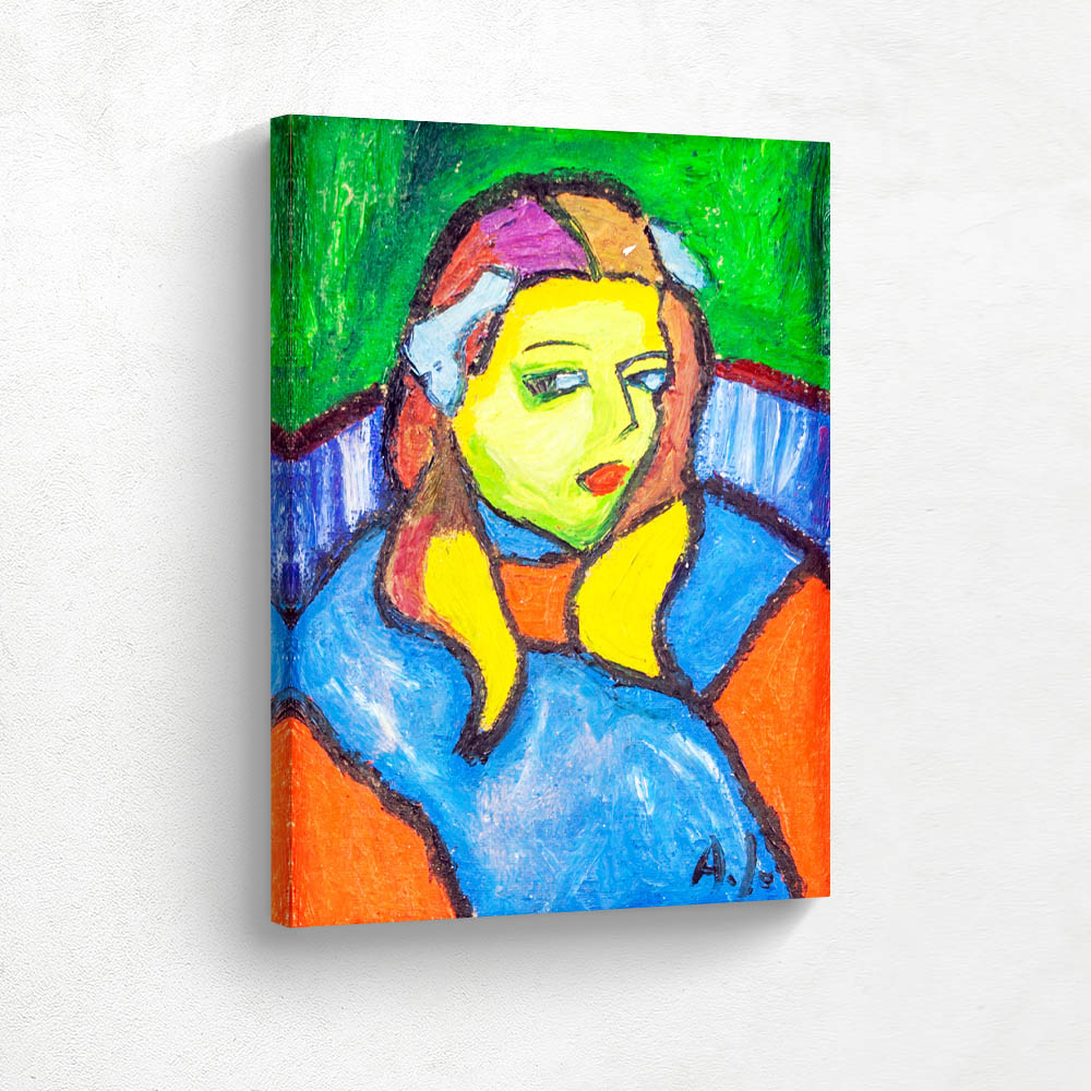 Portrait of a Girl in Blue
