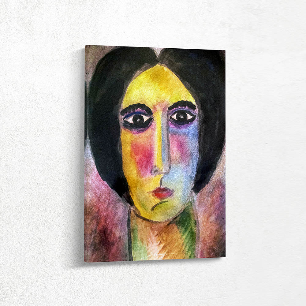 Spanish Woman with Big Eyes