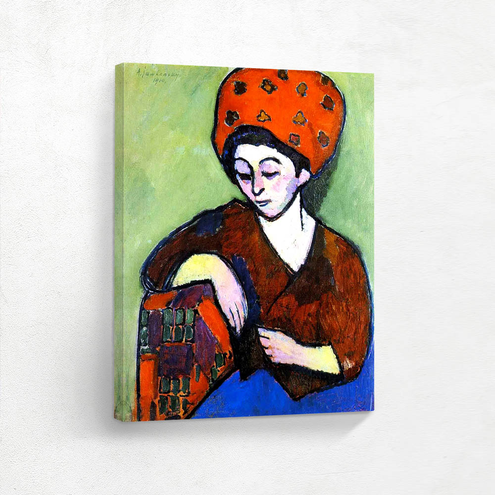 Helene in Colored Turban