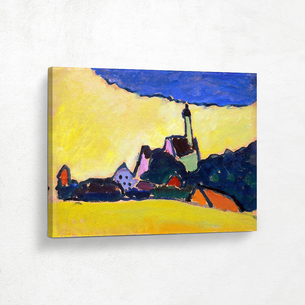 Landscape with Village View