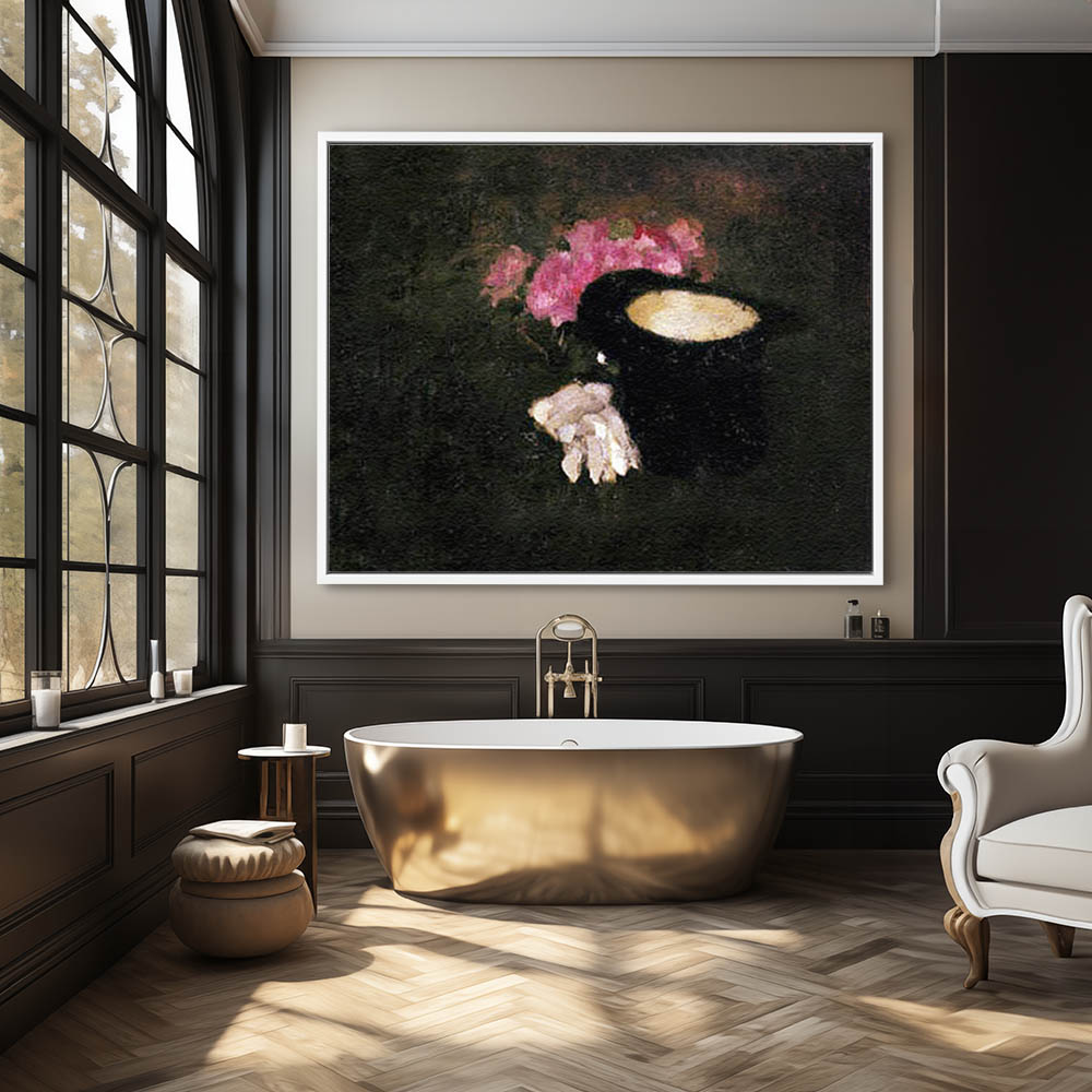 Top Hat with Gloves and Roses - Image 4