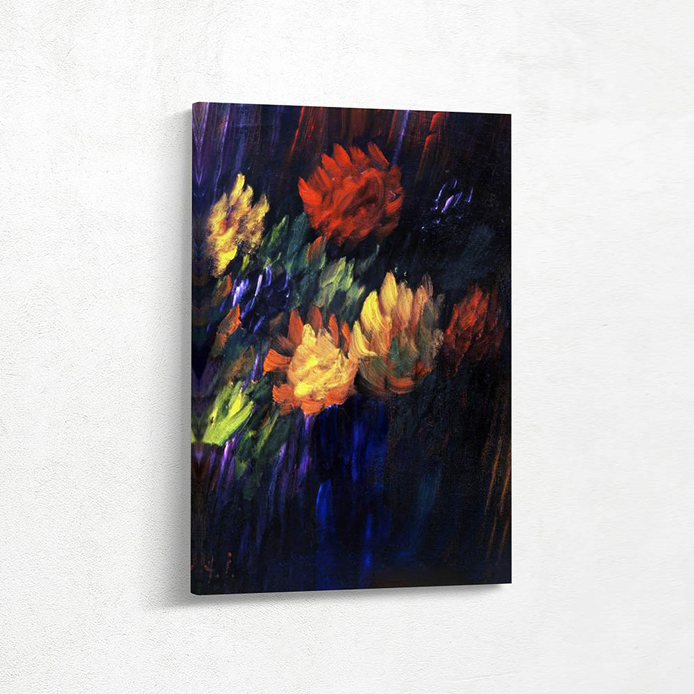 Large Still Life Chrysanthemums