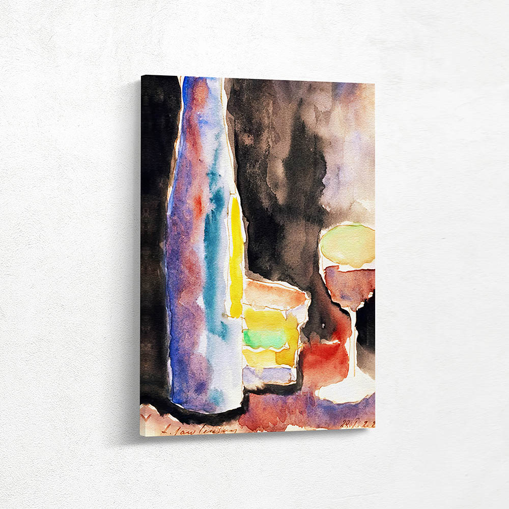 Still Life with Bottles and Glass