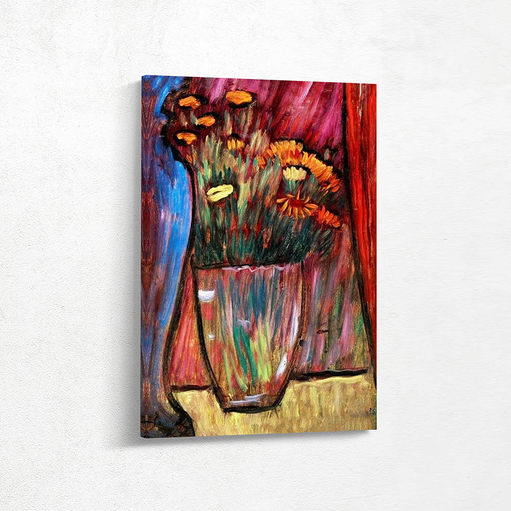 Still Life Flowers in Vase Flowers in Jar