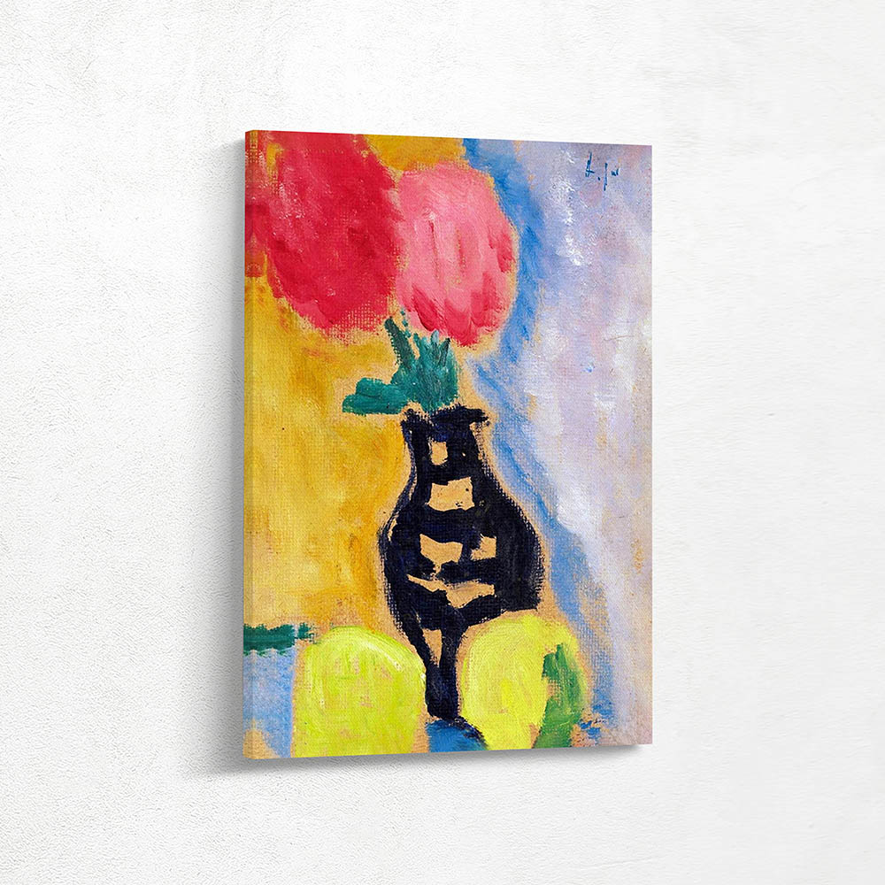 Large Still Life Two Roses Large Still Life Two Roses