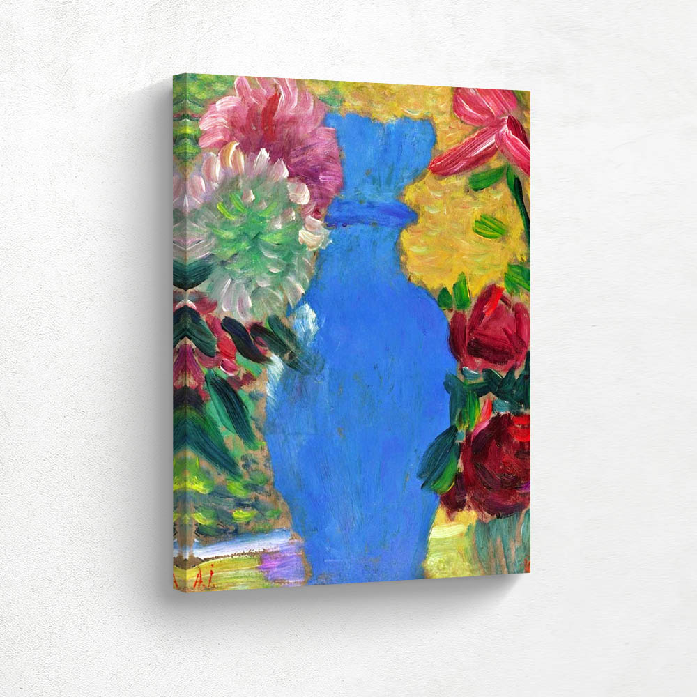 Still Life with Blue Vase