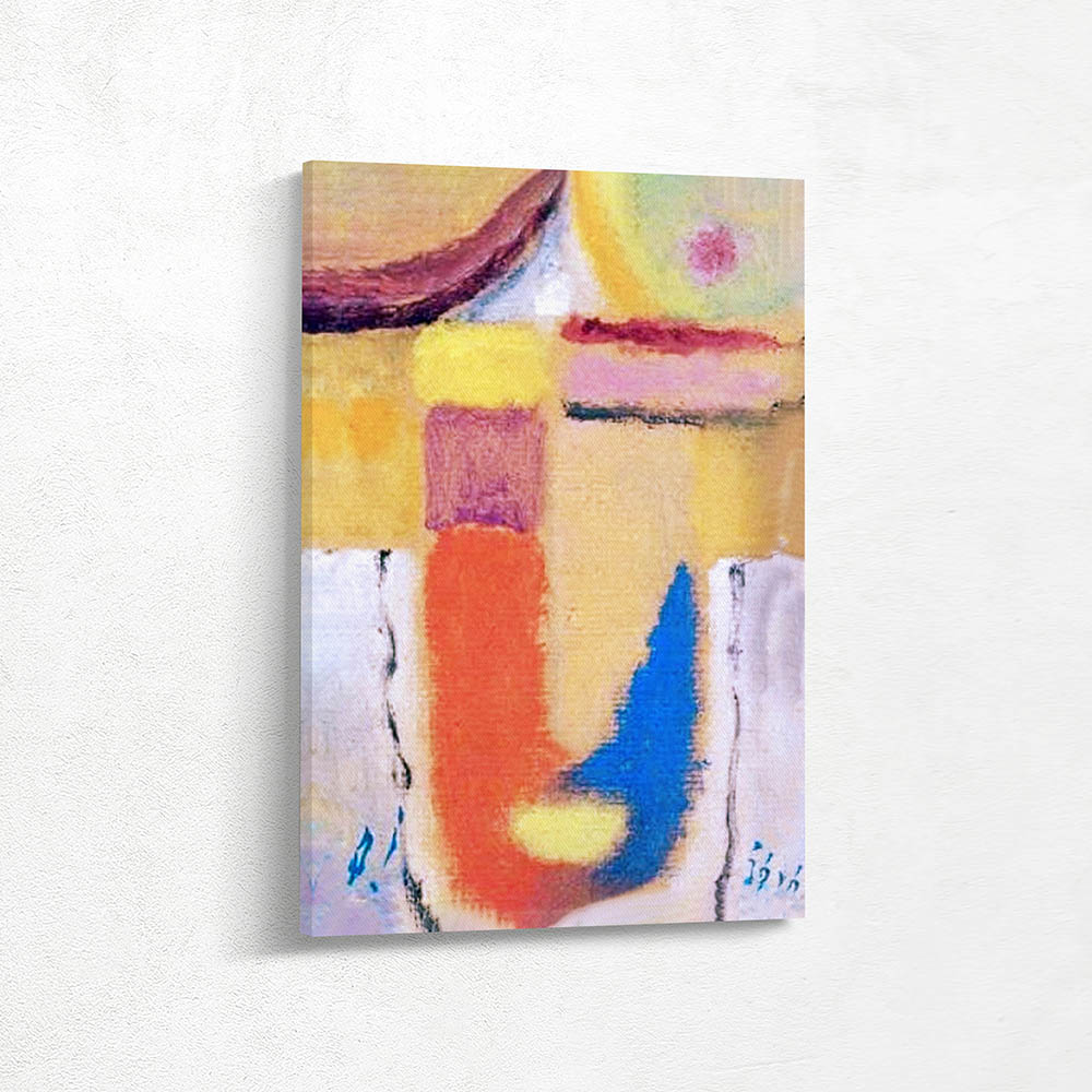 Smallest Abstract Head Bright Face