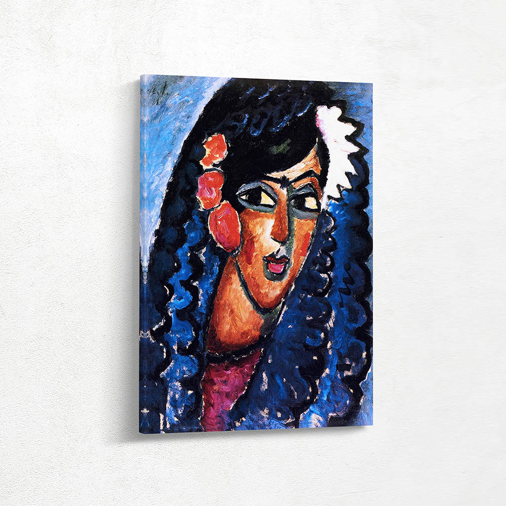 Princess with White Flower