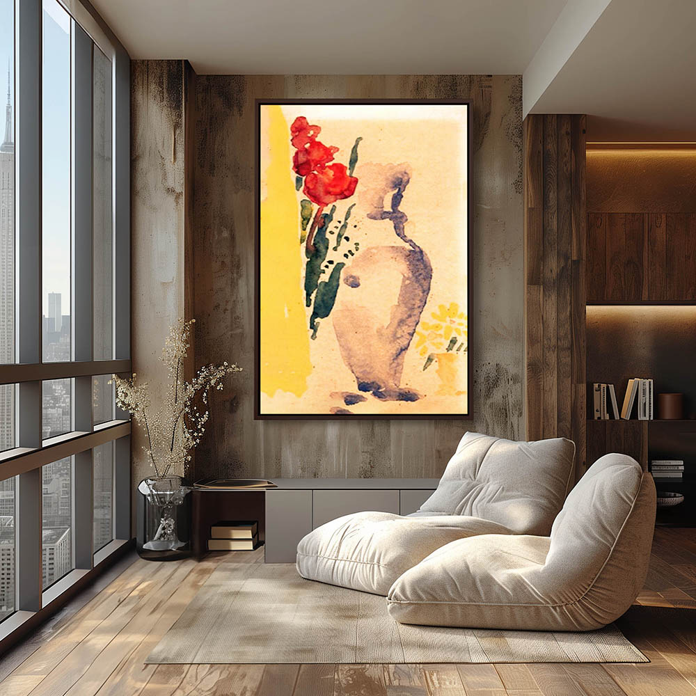 Still Life with Flowers and a Vase - Image 3