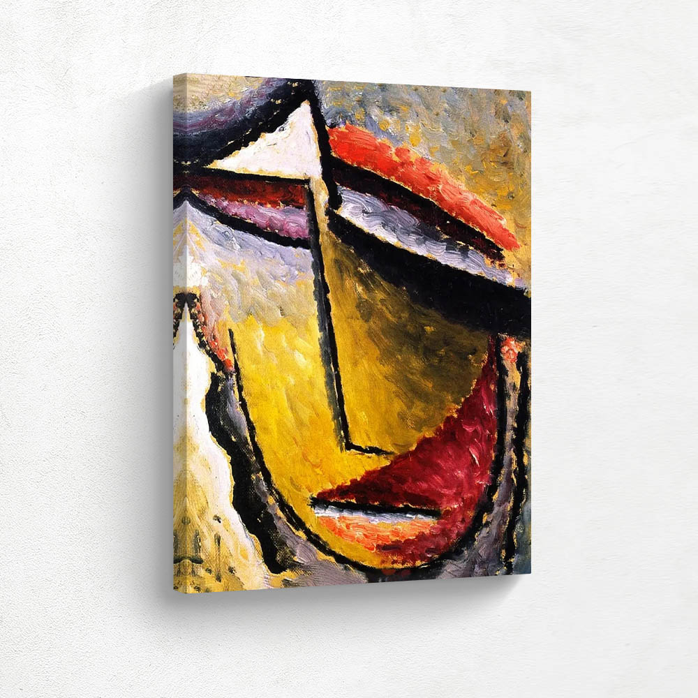 Abstract Head Sadness