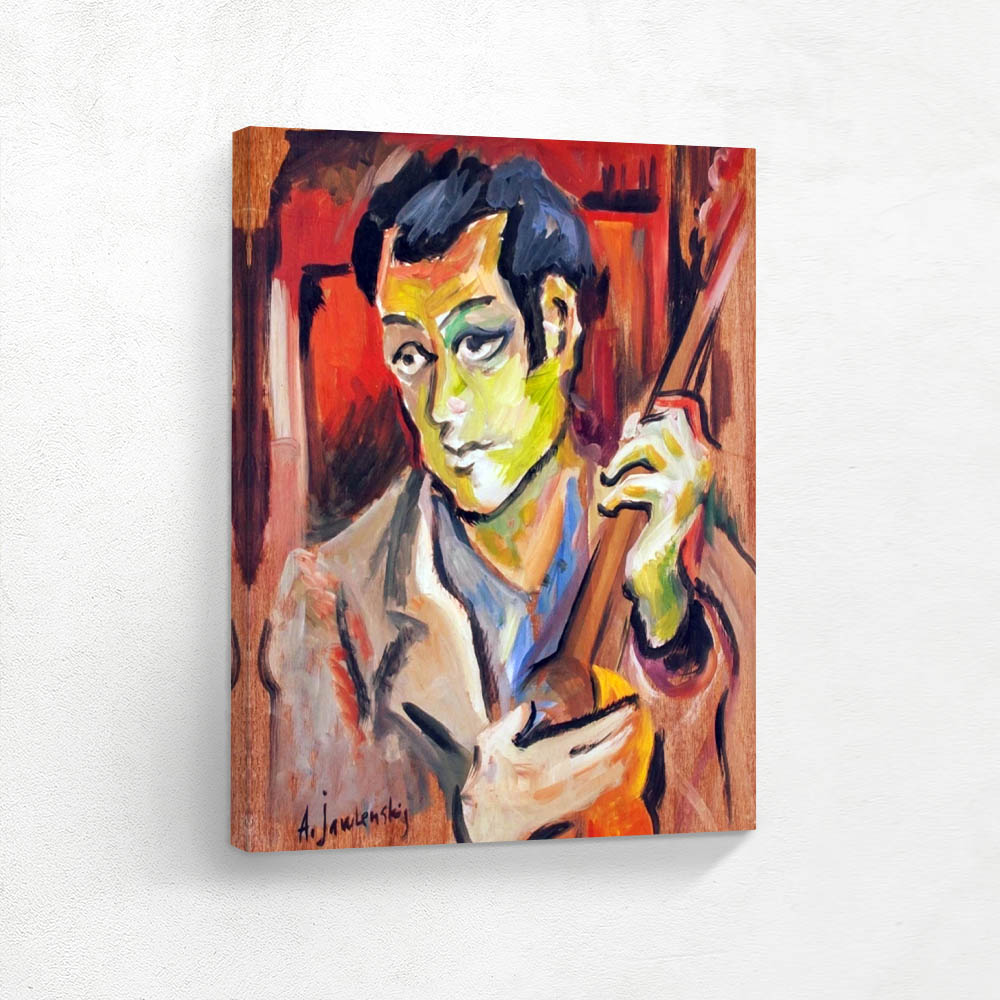 Man Playing the Guitar