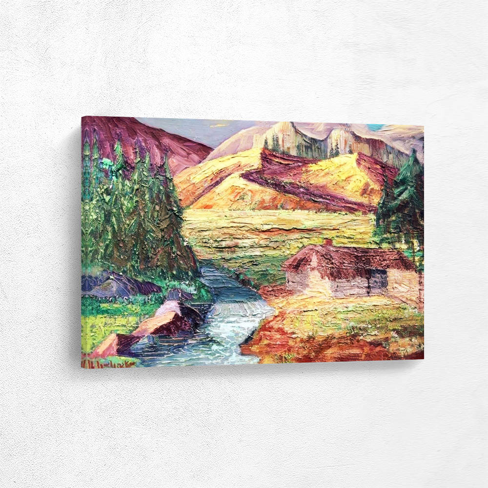 Landscape with Cabin