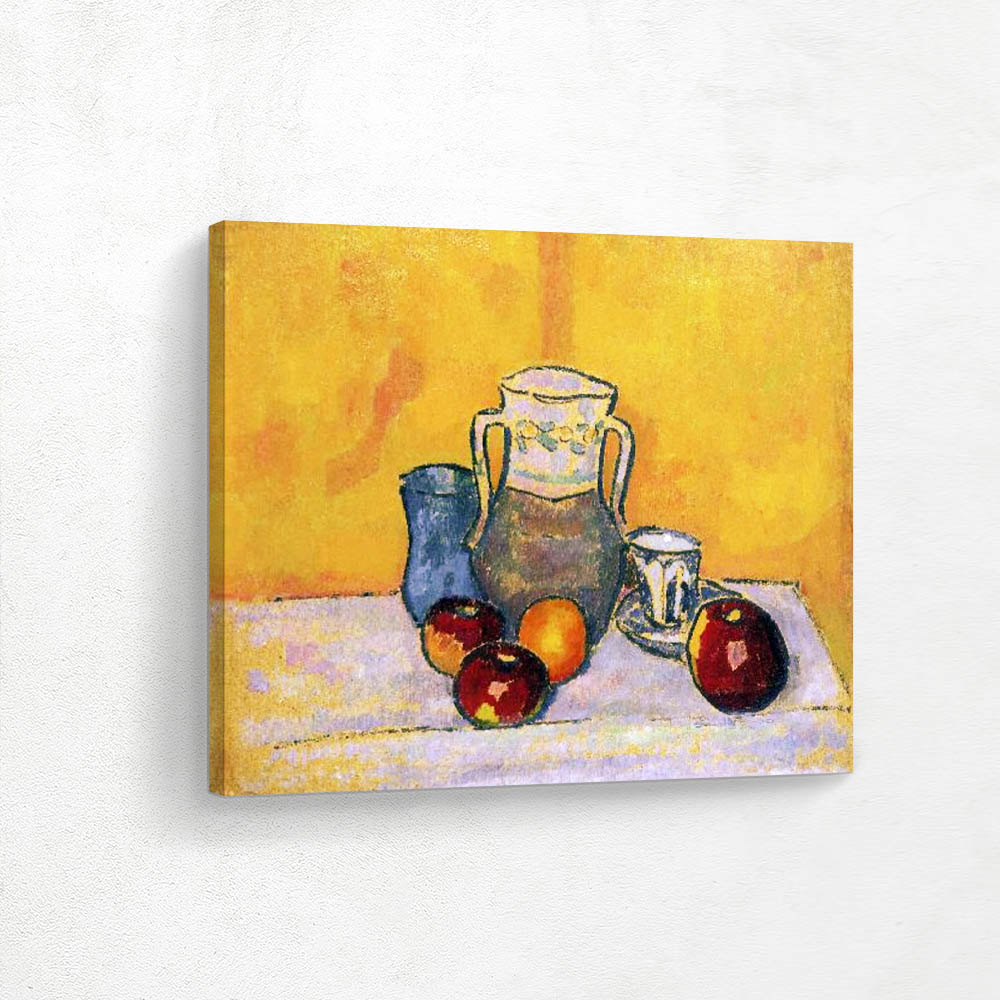 Still Life with Jug and Apples