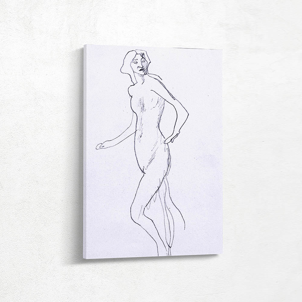 Standing Body Three Quarters to the Left