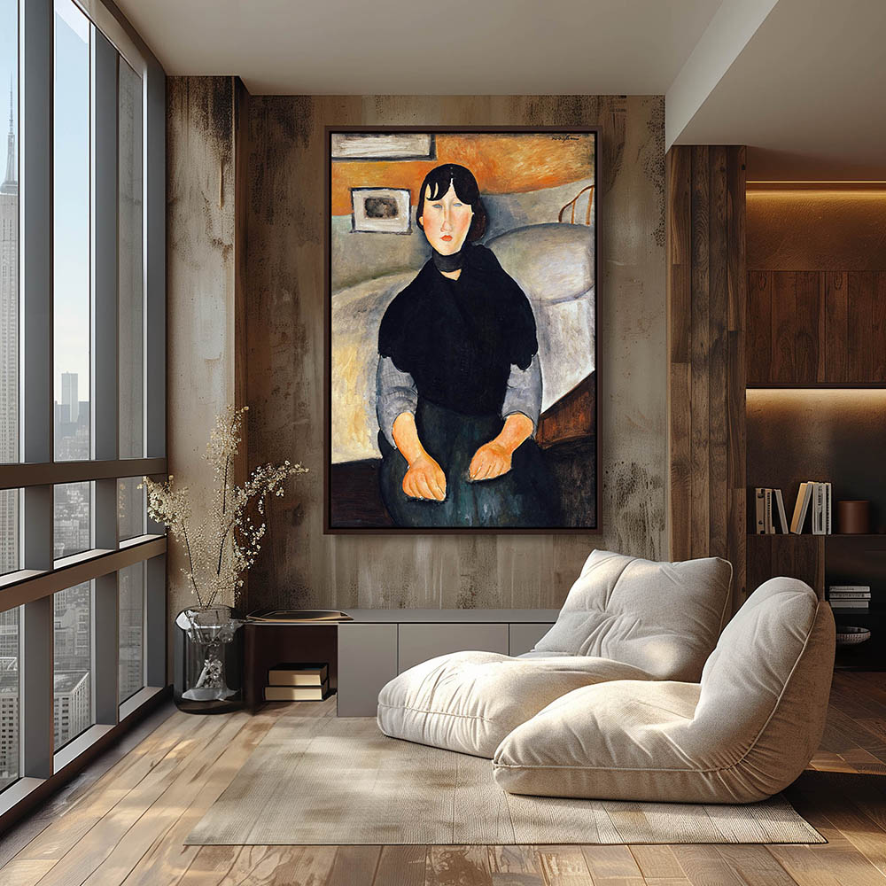 Portrait of a Young Woman of the People - Image 3