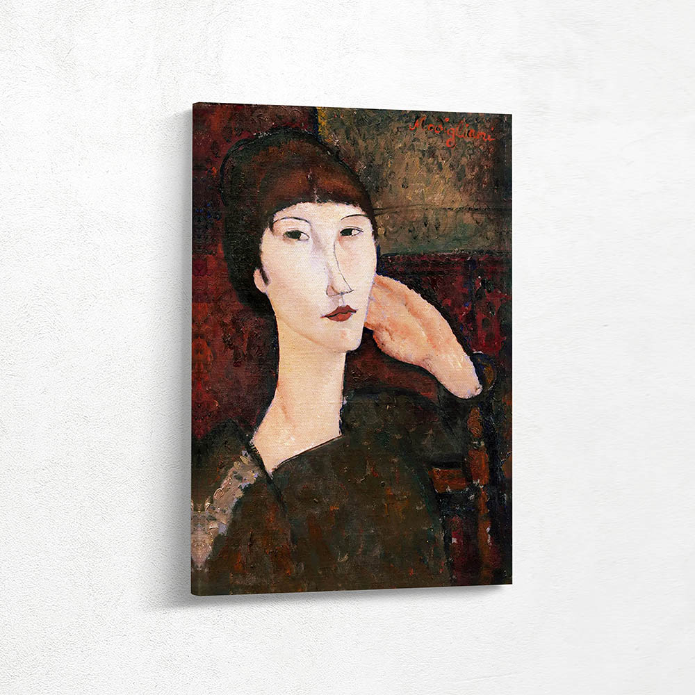 Adrienne Portrait of a Woman with Bangs