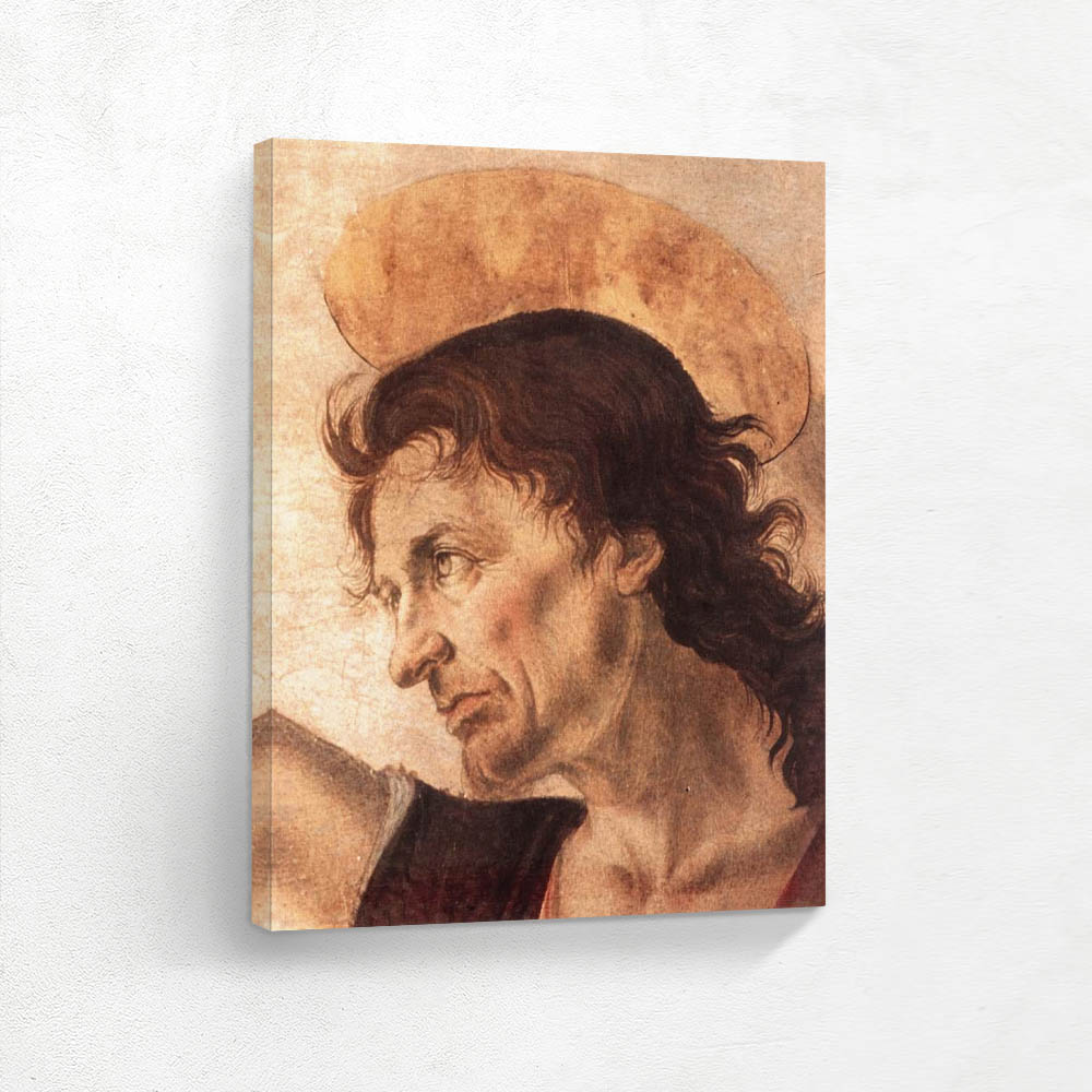 Detail of The Baptism of Christ John the Baptist Pictured