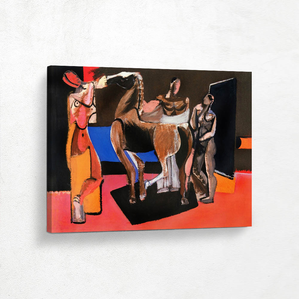 Composition Horse and Figures