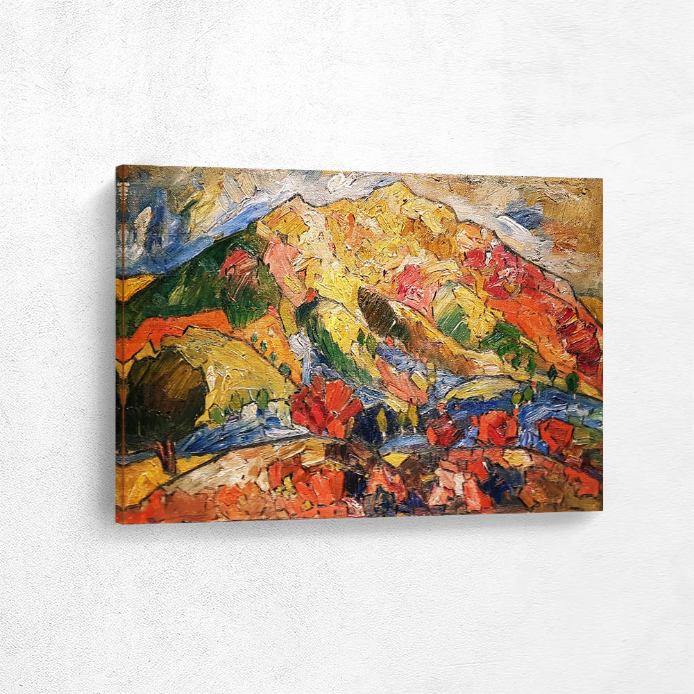 Landscape with Excavators