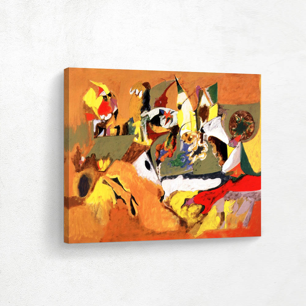 Golden Brown Painting