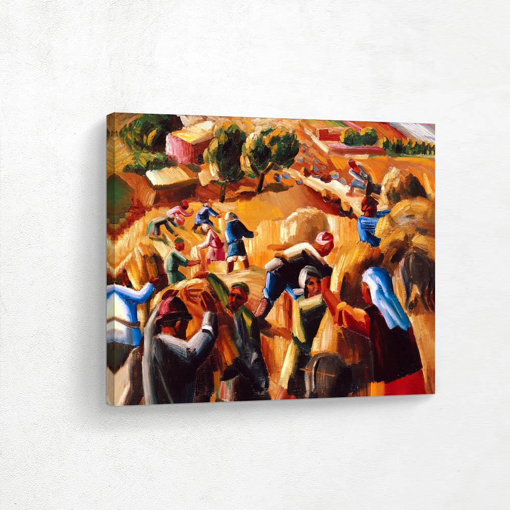 Mountain Harvest Reaping the Corn