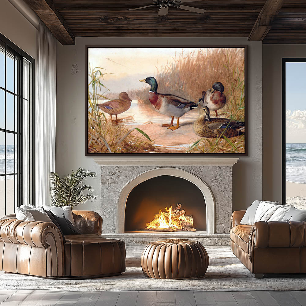 Mallards on the Waters Edge - Image 3