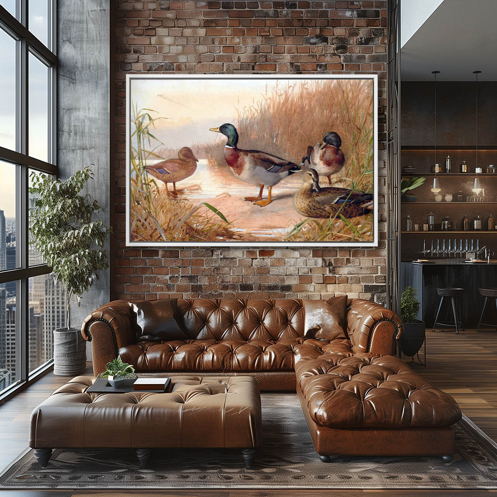 Mallards on the Waters Edge - Image 4
