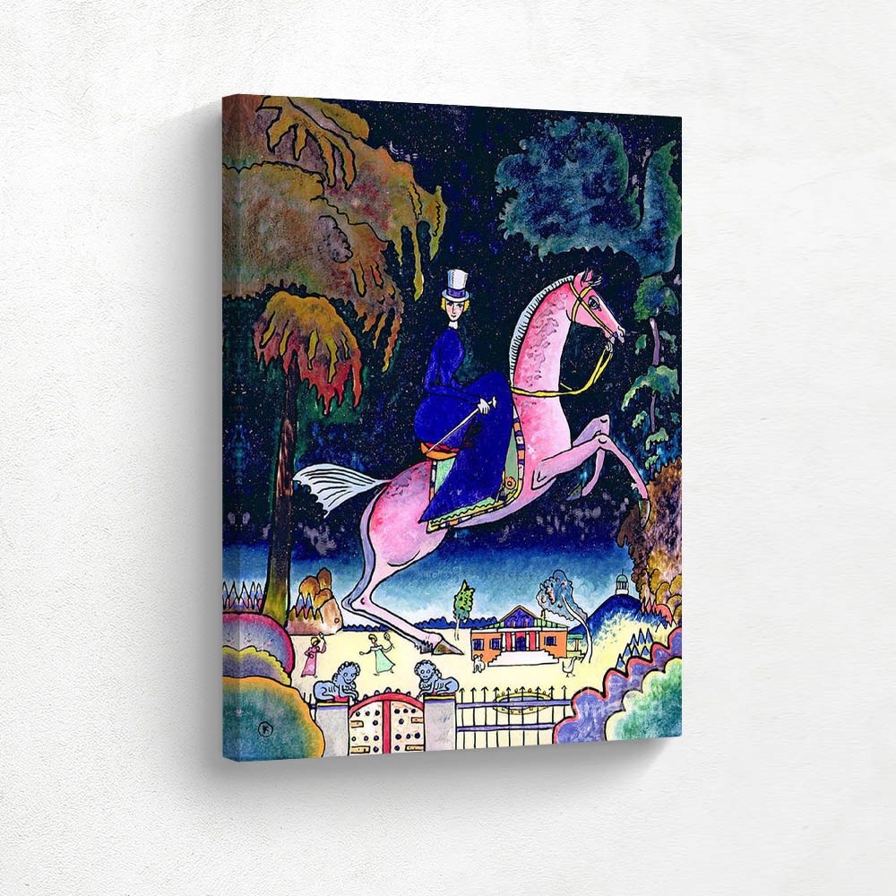 Amazon with Blue Lions