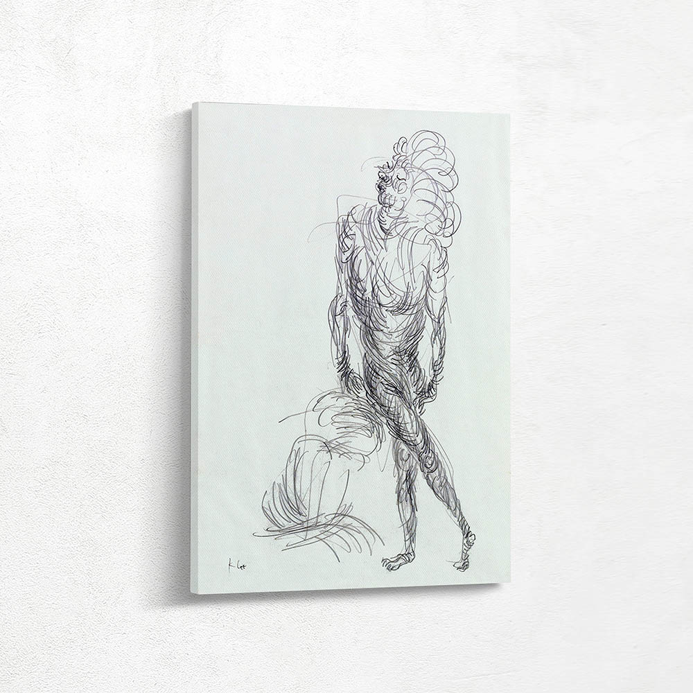 Nude In Spiralling Movement Nude In Spiralling Movement