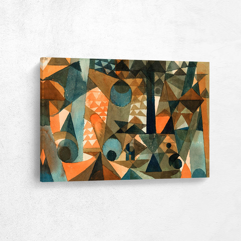 Translucencies, Orange-Blue