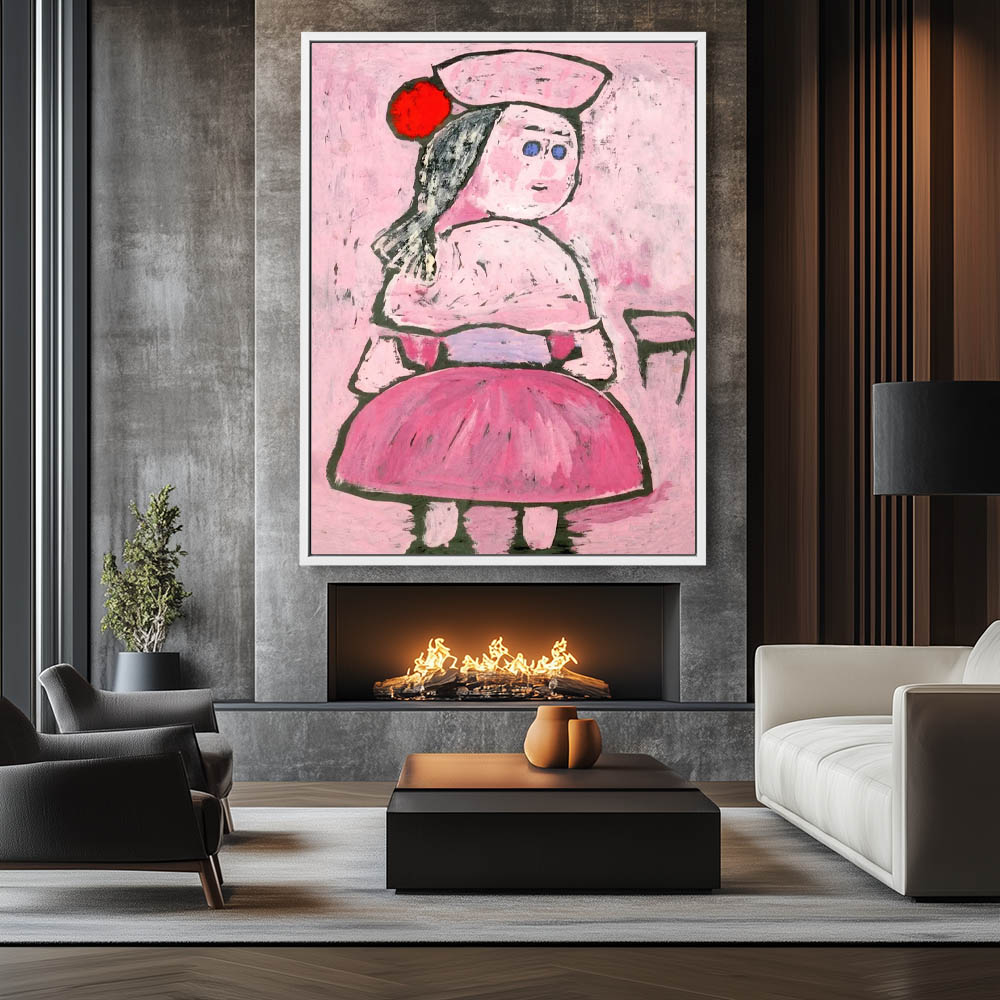 Costumed Peasant Girl - Image 4