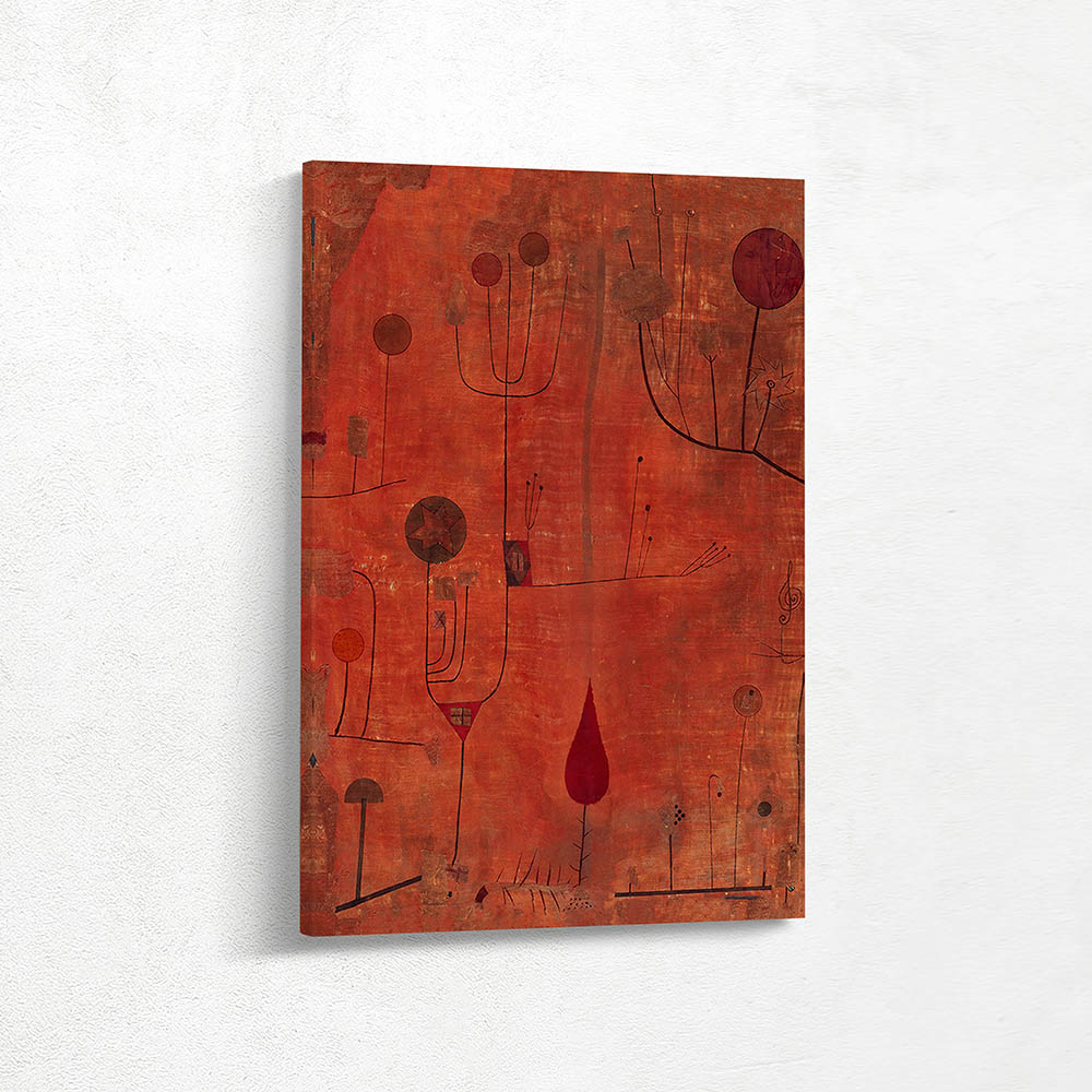 Fruits on Red