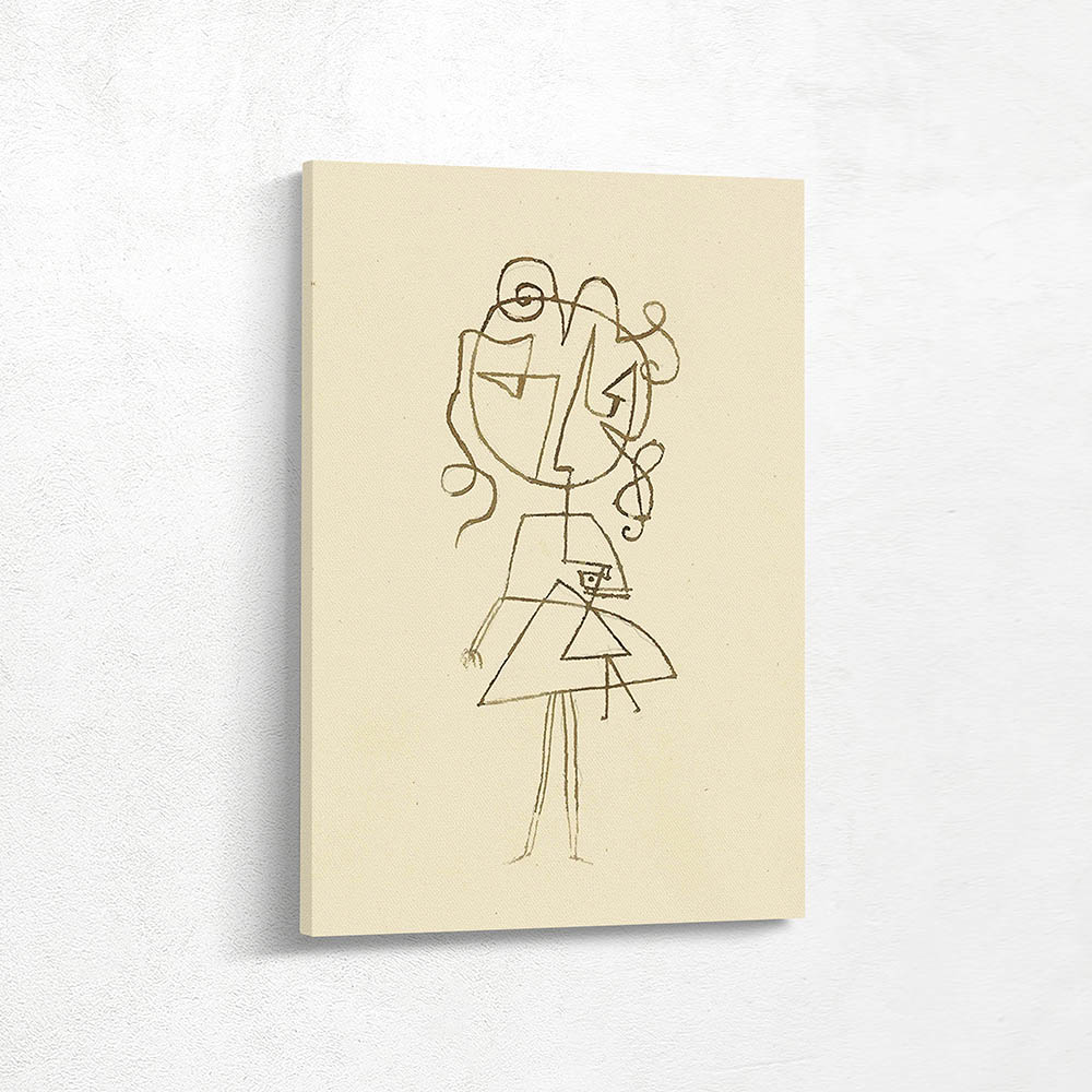 Girl with doll