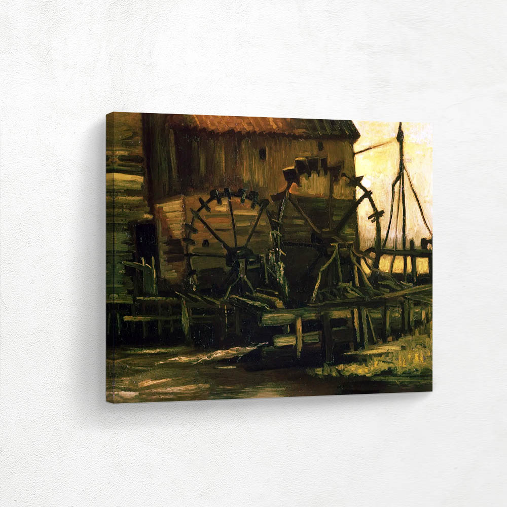 Water Wheels of Mill at Gennep