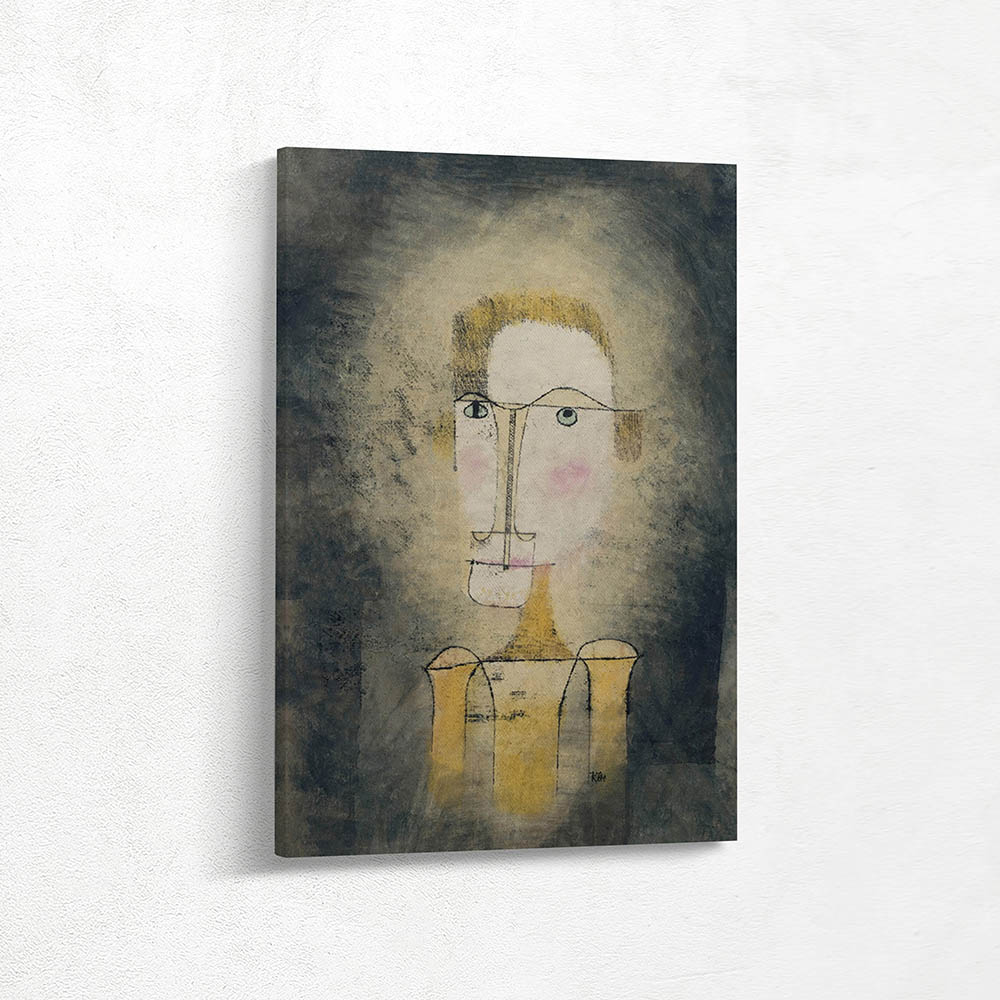 Portrait of a yellow man Portrait of a yellow man