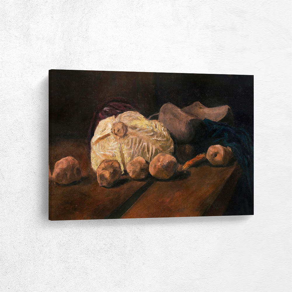Still Life with Cabbage and Clogs