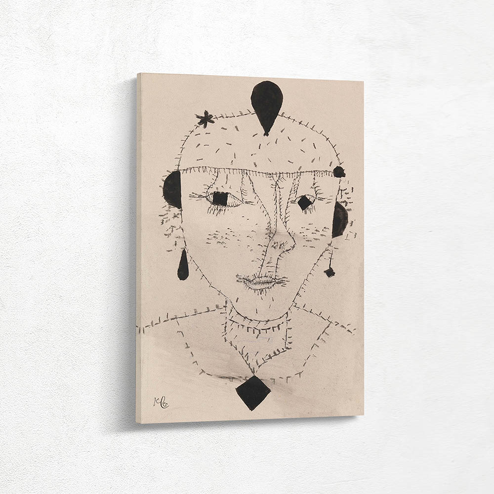 Portrait Sketch of a Costumed Lady
