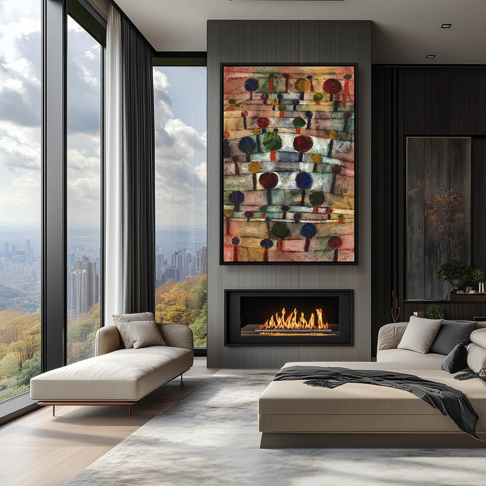 Rhythmic tree landscape - Image 2